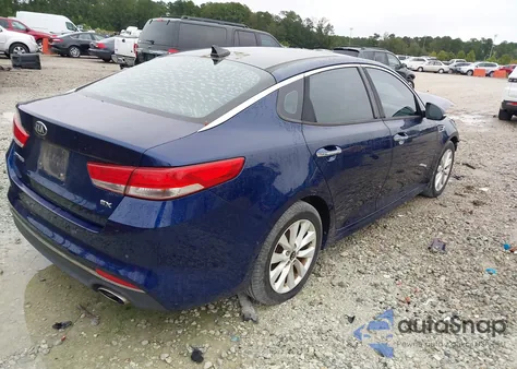 2016 Kia Optima Ex из США, поврежденный, VIN 5XXGU4L37GG007665